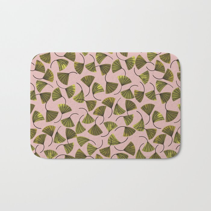 Ginkgo Leaves Bath Mat Gallery Image 1