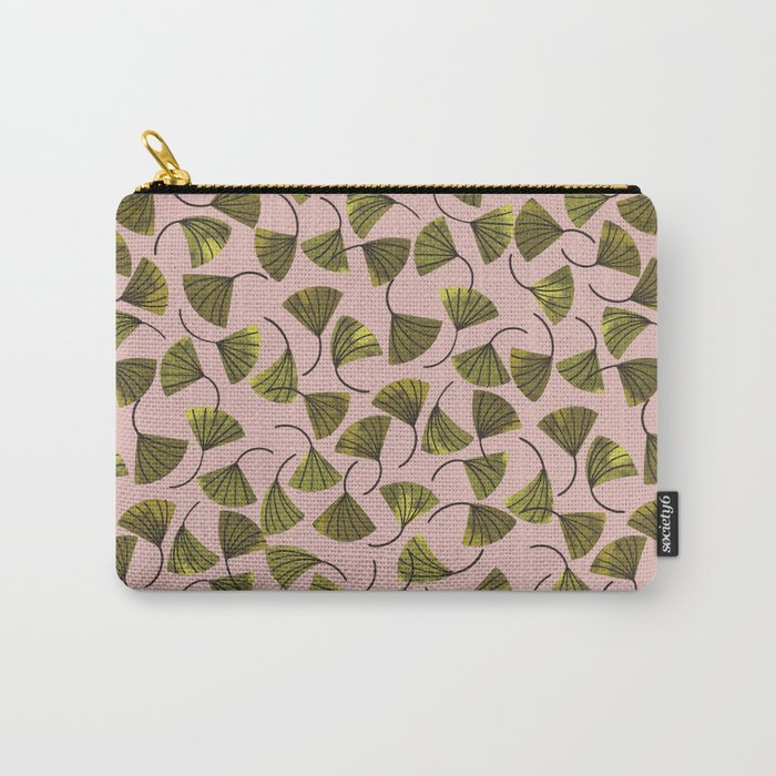 Ginkgo Leaves Carry All Pouch Gallery Image 1