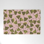 Ginkgo Leaves Welcome Mat Gallery Image 1