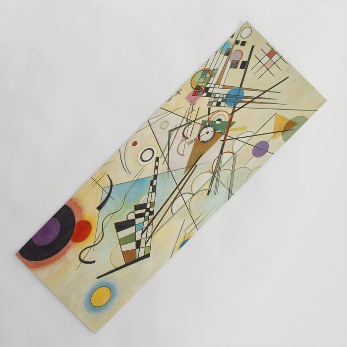 Wassily Kandinsky Composition 8 Yoga Mat Gallery Image 1