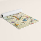 Wassily Kandinsky Composition 8 Yoga Mat Gallery Image 2