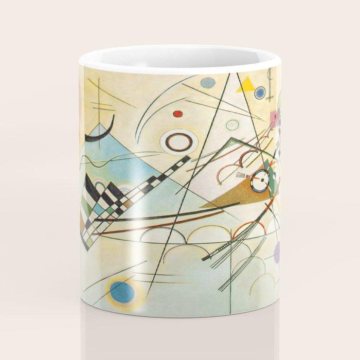 Wassily Kandinsky Composition 8 Coffee Mug Gallery Image 4