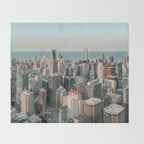 Chicago Skyscrapers Throw Blanket Gallery Image 2