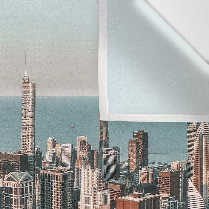 Chicago Skyscrapers Wall Tapestry Gallery Image 3
