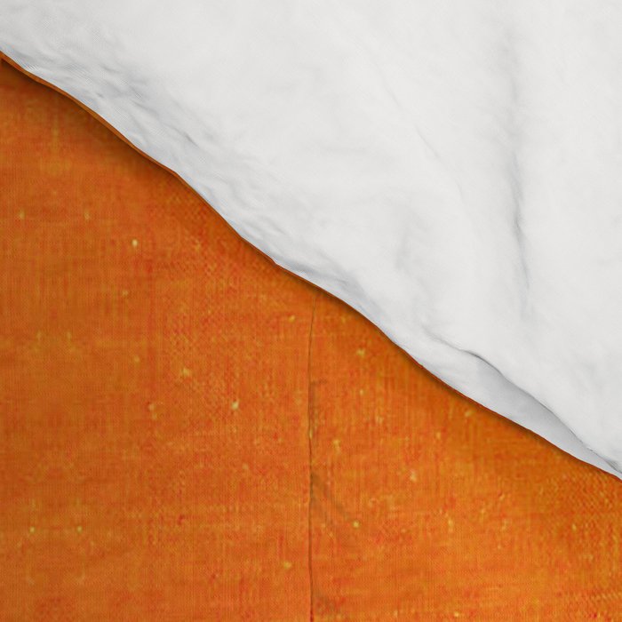 Orange Oriental Traditional Creative Berber Moroccan Fabric Style Comforter Gallery Image 4