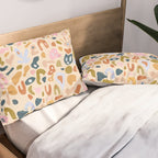 Abstract Paper Cuts Pillow Sham Gallery Image 2