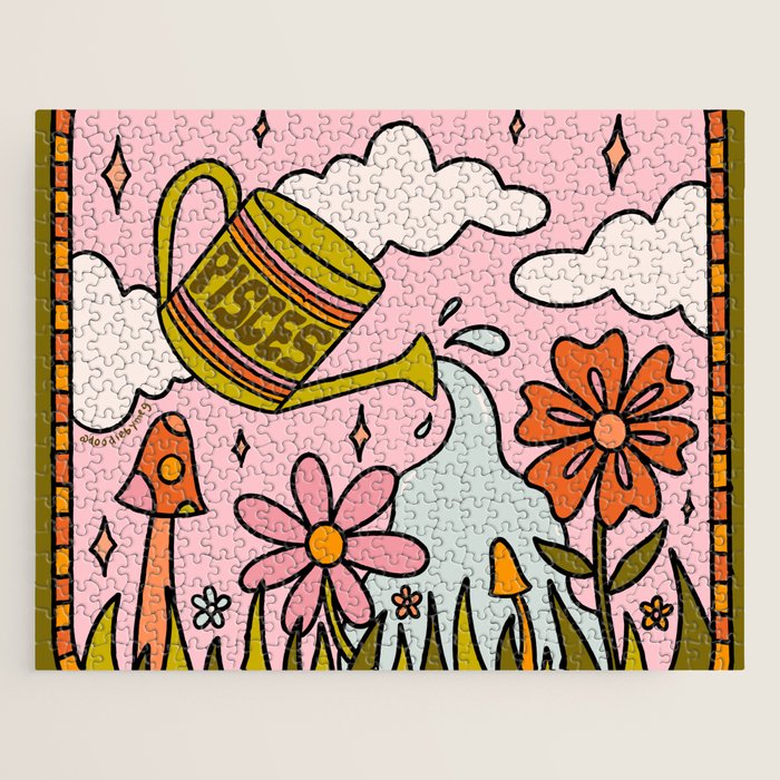 Pisces Garden Jigsaw Puzzle Gallery Image 1