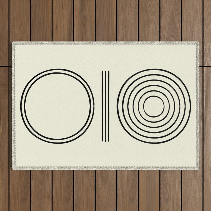Life Balace II Outdoor Rug Gallery Image 1