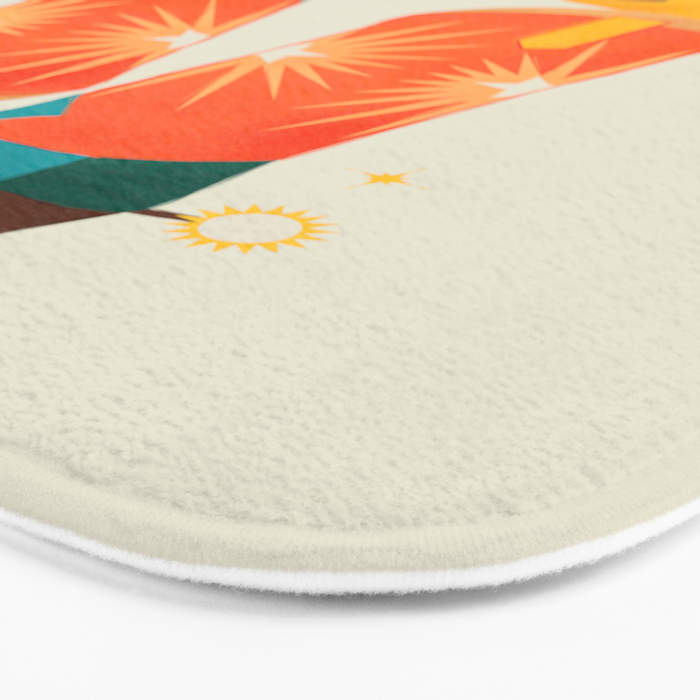 Yeehaw! Bright Cowboy Boots Bath Mat Gallery Image 3