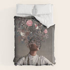 The Eternal Grace of Understanding  Duvet Cover Gallery Image 6