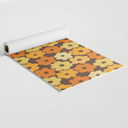 Simple Flower Pattern #2 Yoga Mat Gallery Image 2