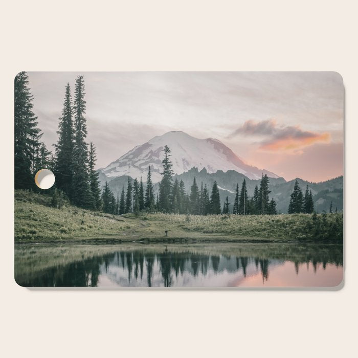 Mount Rainier Washington Cutting Board Gallery Image 1