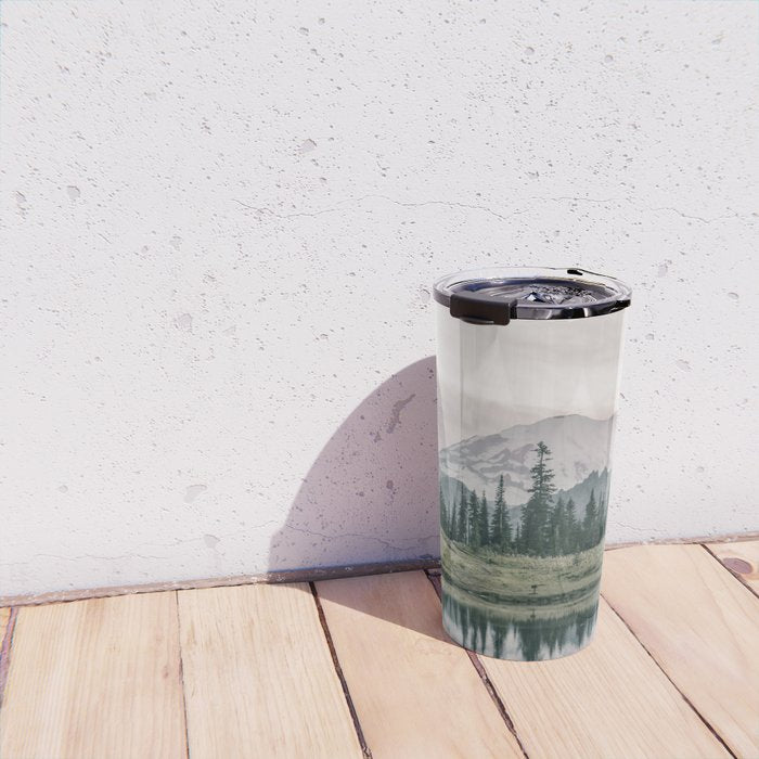 Mount Rainier Washington Travel Mug Gallery Image 4