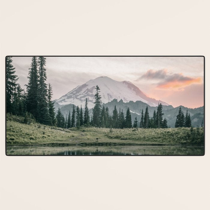 Mount Rainier Washington Desk Mat Gallery Image 3