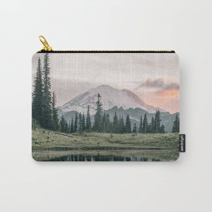 Mount Rainier Washington Carry All Pouch Gallery Image 1