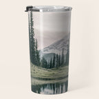 Mount Rainier Washington Travel Mug Gallery Image 3