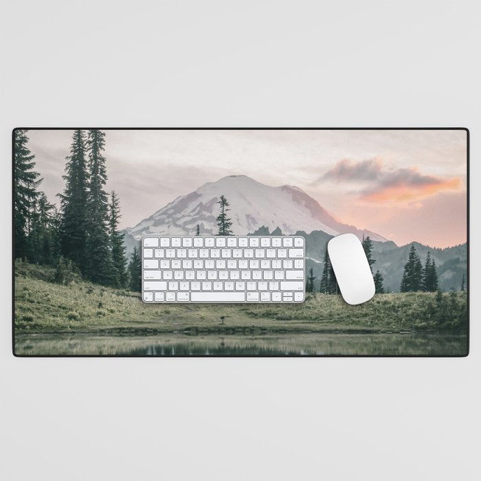 Mount Rainier Washington Desk Mat Gallery Image 1