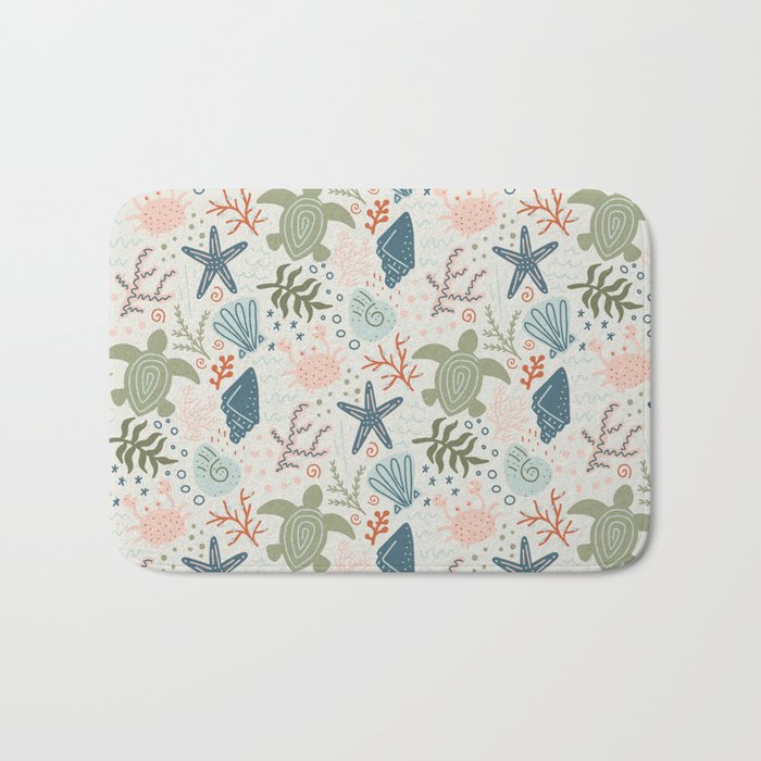 Day at the Beach Bath Mat Gallery Image 1