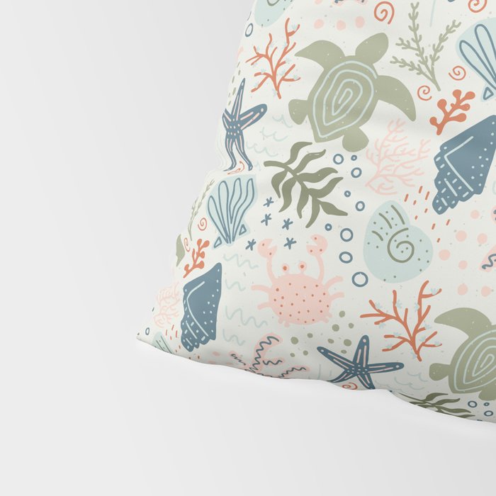 Day at the Beach Pillow Sham Gallery Image 4
