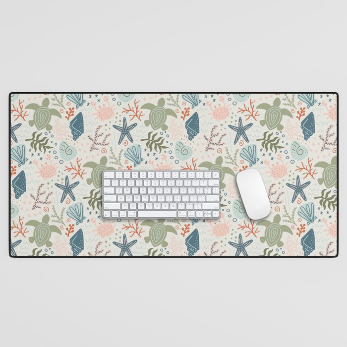 Day at the Beach Desk Mat Gallery Image 1