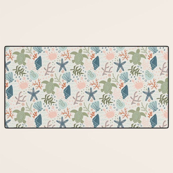 Day at the Beach Desk Mat Gallery Image 3