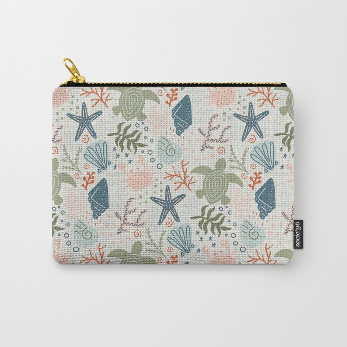 Day at the Beach Carry All Pouch Gallery Image 1