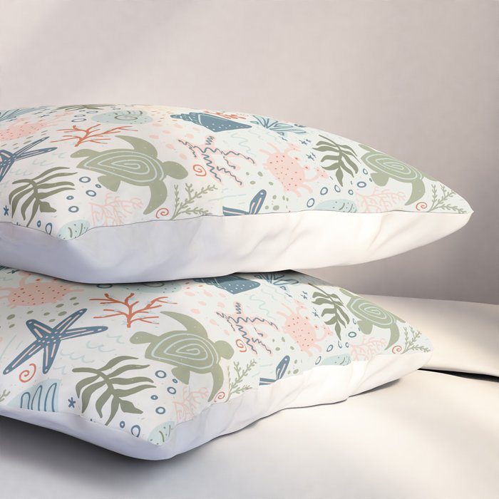 Day at the Beach Pillow Sham Gallery Image 3