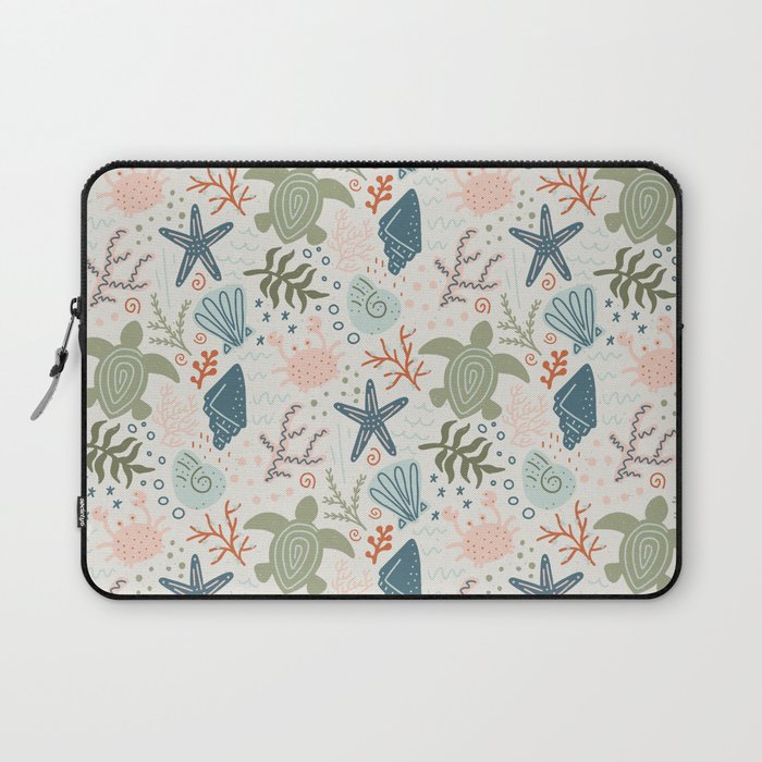 Day at the Beach Laptop Sleeve Gallery Image 1
