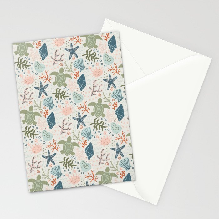 Day at the Beach Stationery Card Gallery Image 2