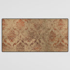 Aged Damask Texture 1 Desk Mat Gallery Image 3