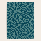 Organic Matter in Dark Teal Poster Gallery Image 4
