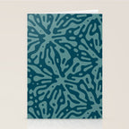 Organic Matter in Dark Teal Stationery Card Gallery Image 2