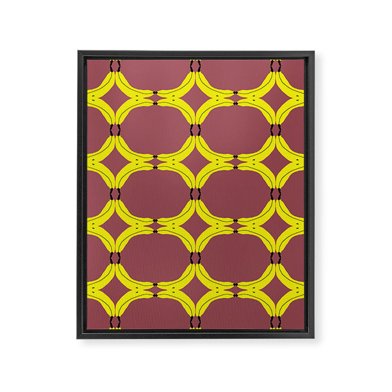 Banana Ritual Framed Canvas Print Gallery Image 6