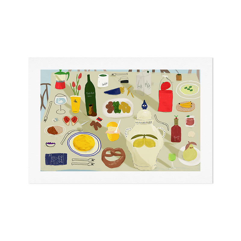 Bites and Borders Art Print Gallery Image 1