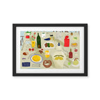 Bites and Borders Framed Art Print Gallery Image 2