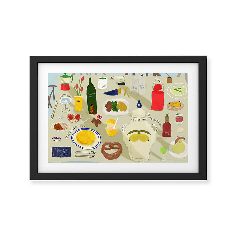 Bites and Borders Framed Art Print Gallery Image 2
