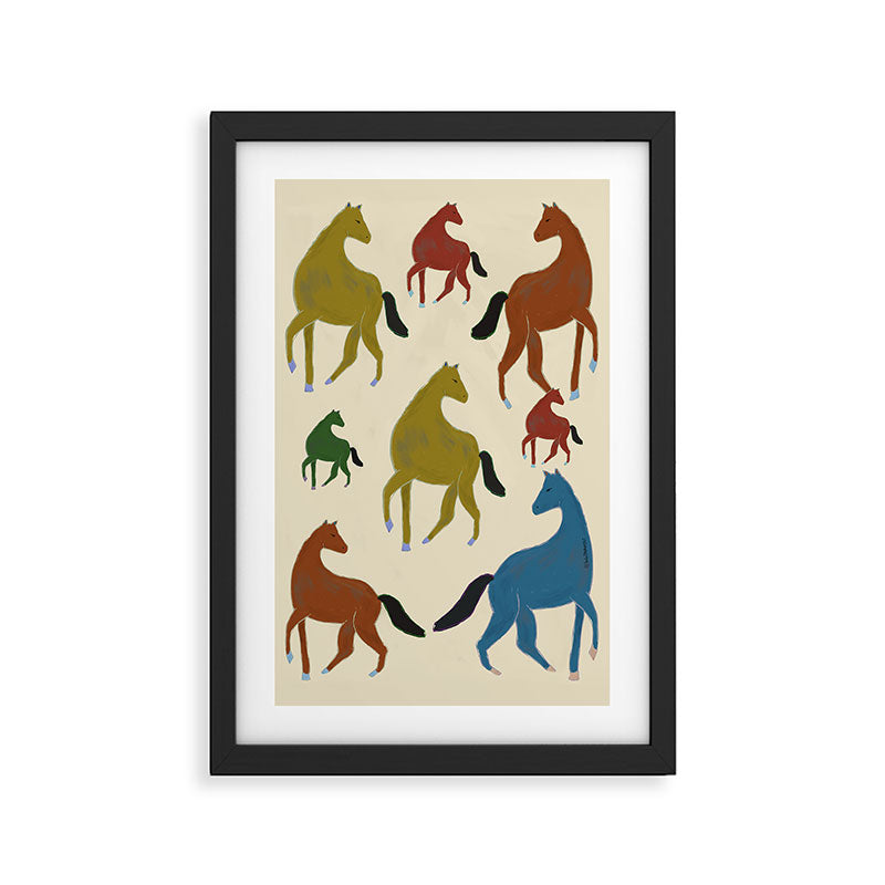 Corcel Framed Art Print Gallery Image 2