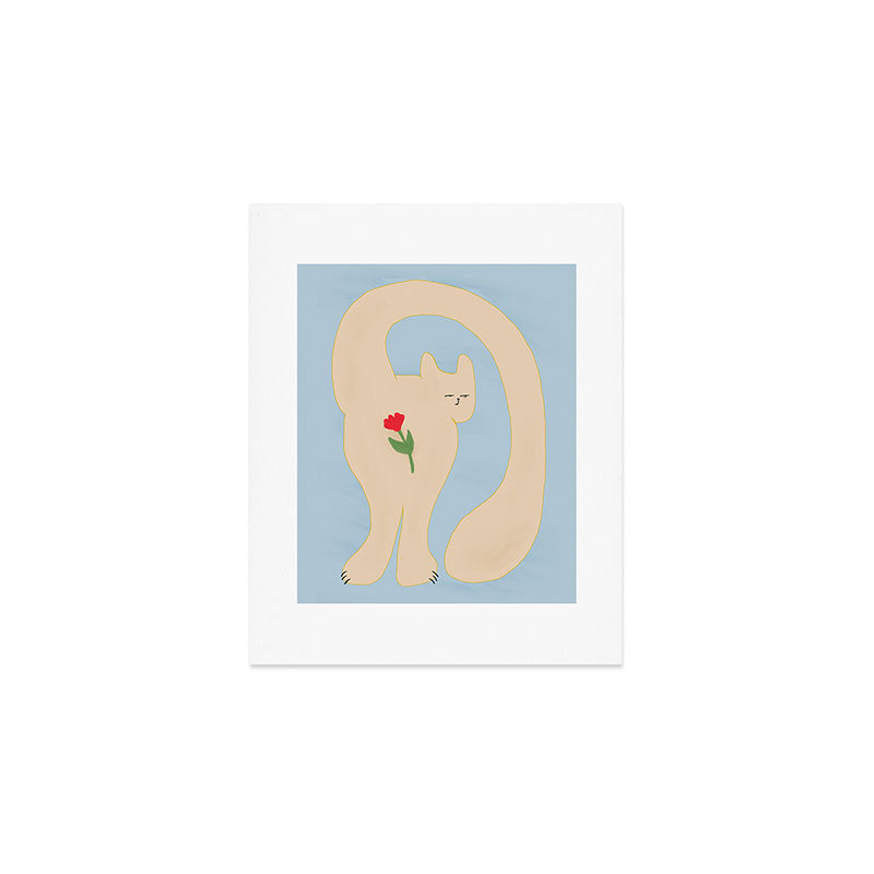 FELINA FLOR Art Print Gallery Image 1