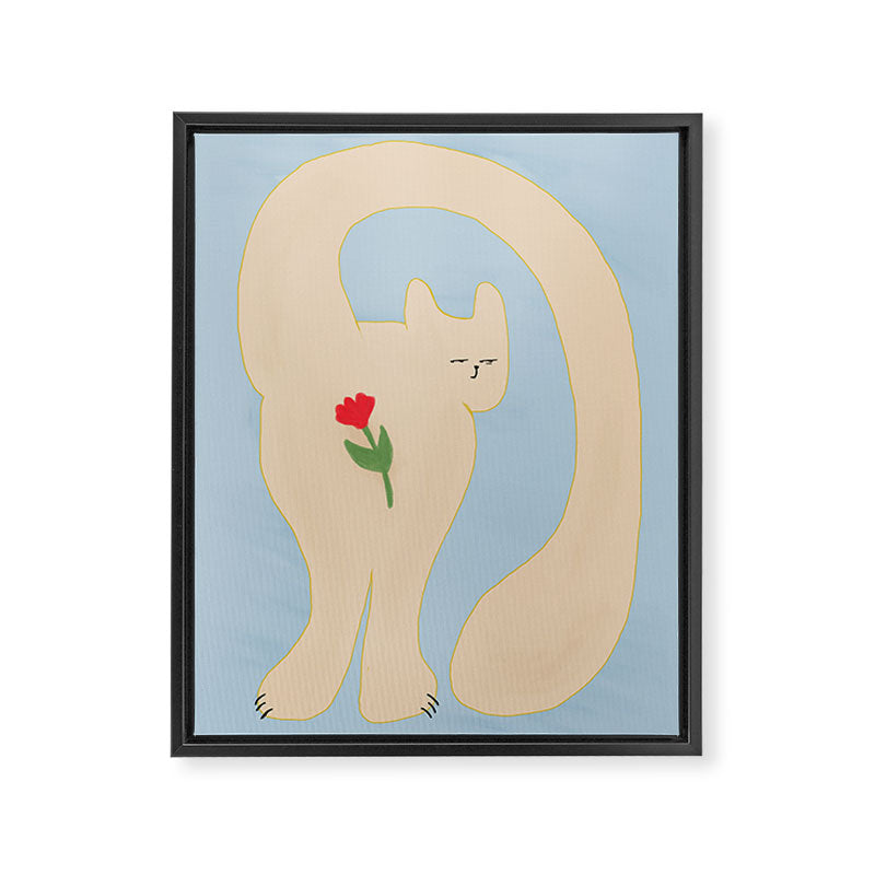 FELINA FLOR Framed Canvas Print Gallery Image 6