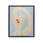FELINA FLOR Framed Canvas Print Gallery Image 6