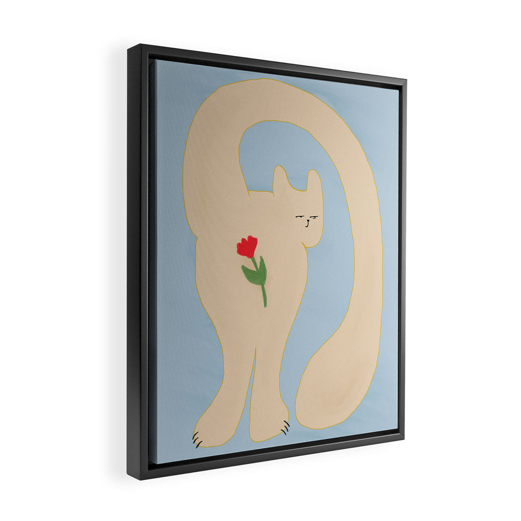 FELINA FLOR Framed Canvas Print Gallery Image 2