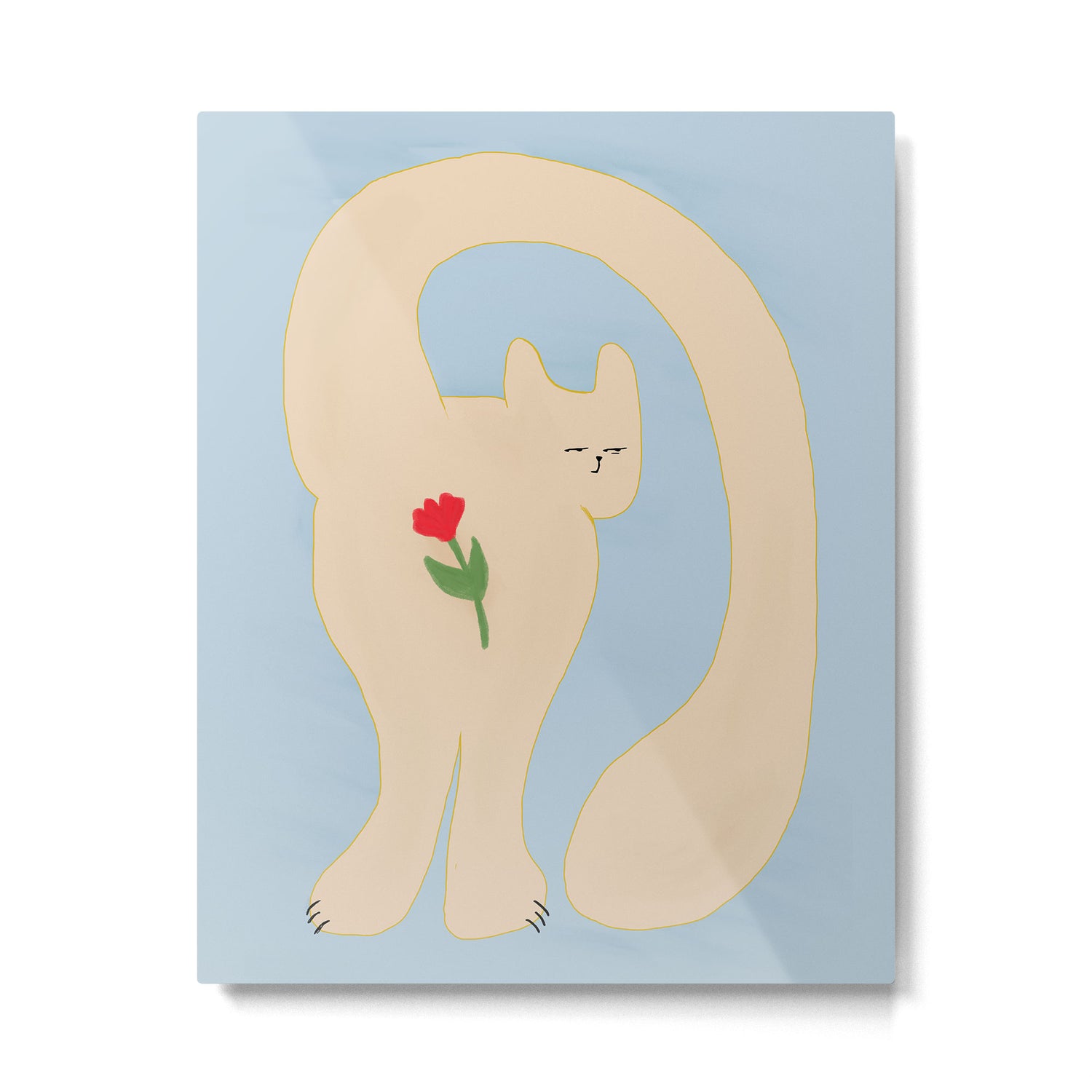 FELINA FLOR Metal Print Gallery Image 4