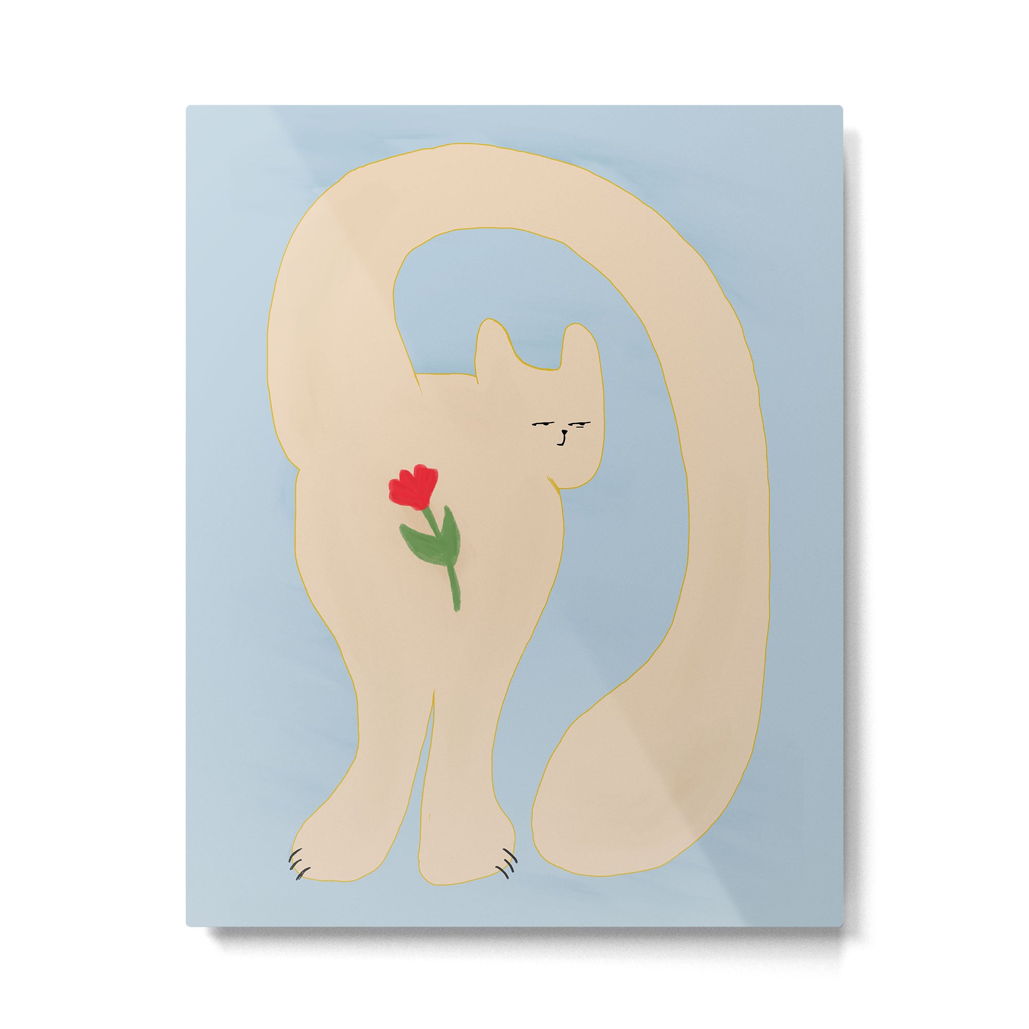 FELINA FLOR Metal Print Gallery Image 4
