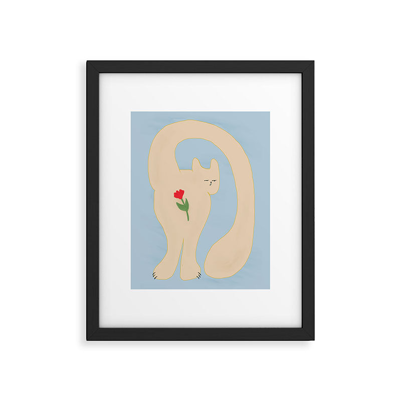 FELINA FLOR Framed Art Print Gallery Image 5