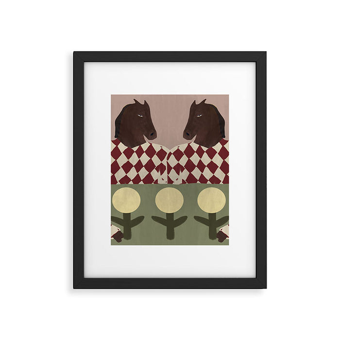 First Date Framed Art Print Gallery Image 1
