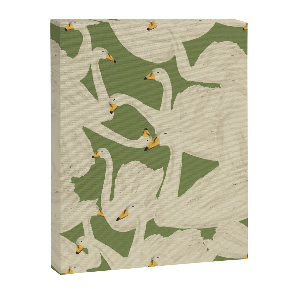 Flight of Swans Canvas Print Gallery Image 8