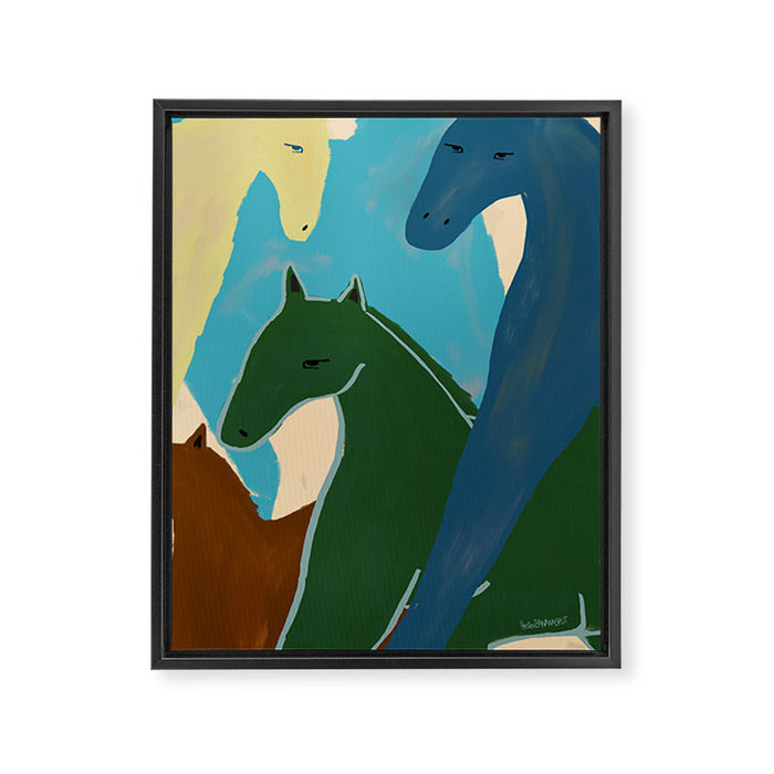 Good Day Framed Canvas Print Gallery Image 1