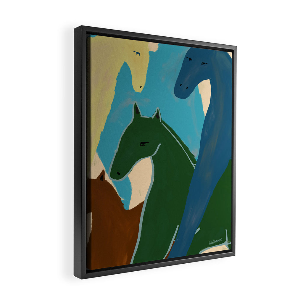 Good Day Framed Canvas Print Gallery Image 2