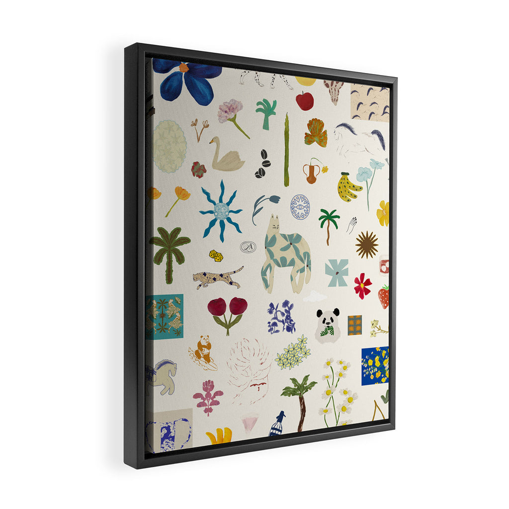 Mixis  Framed Canvas Print Gallery Image 2