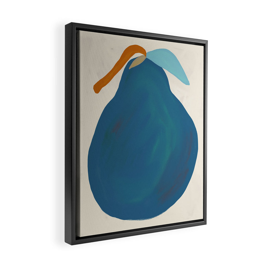 Pearl of a Pear Framed Canvas Print Gallery Image 2